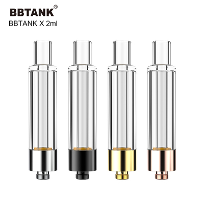 BBtank 2.0ml All Glass Cartridge 510 Thread Atomizer cho dầu cần sa dày