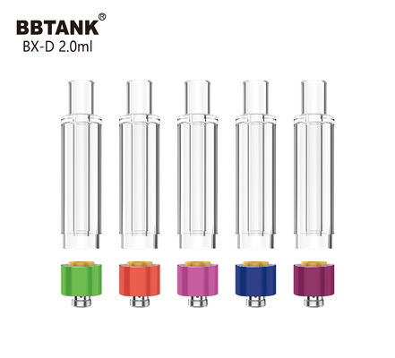 BBtank 2.0ml All Glass Cartridge 510 Thread Atomizer cho dầu cần sa dày
