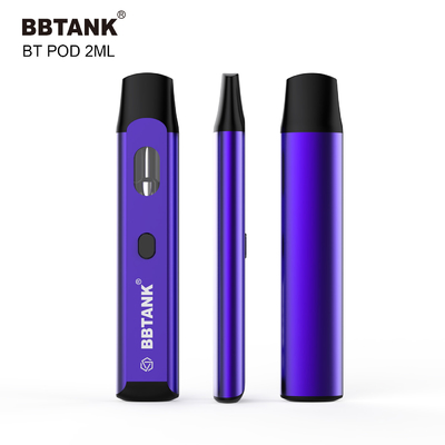 Nút 2ml dùng một lần vape pod làm nóng trước hộp cuộn dây gốm cho delta 8 thc