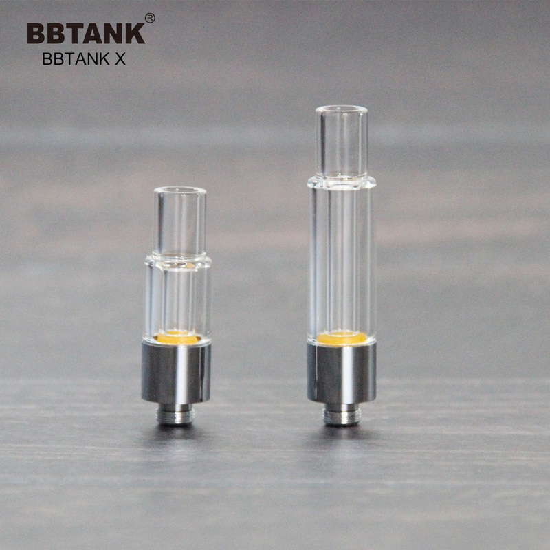 Nhà máy BBTANK bán buôn hộp mực thủy tinh đầy đủ nguyên bản 0,5ml 1,0 2,0 gam, chỉ 510, phù hợp với dầu nhớt phạm vi rộng